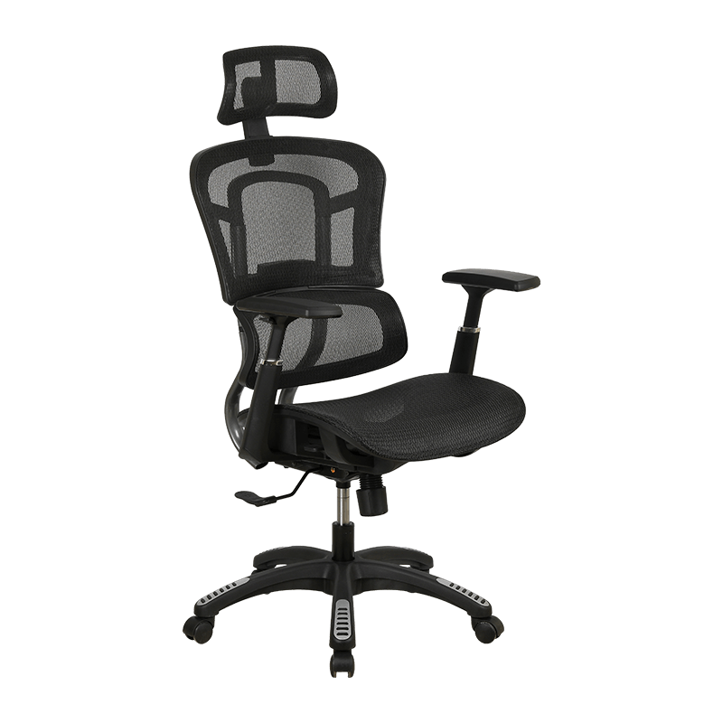 Ergonomic Breathability Backrest Detachable Swivel Office Chair Mesh Chair