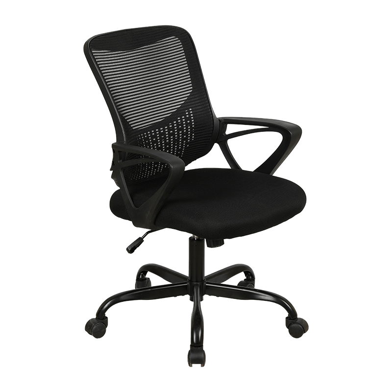 Home Ergonomic Swivel Mesh Desk And Chair With Double Lumbar Protection